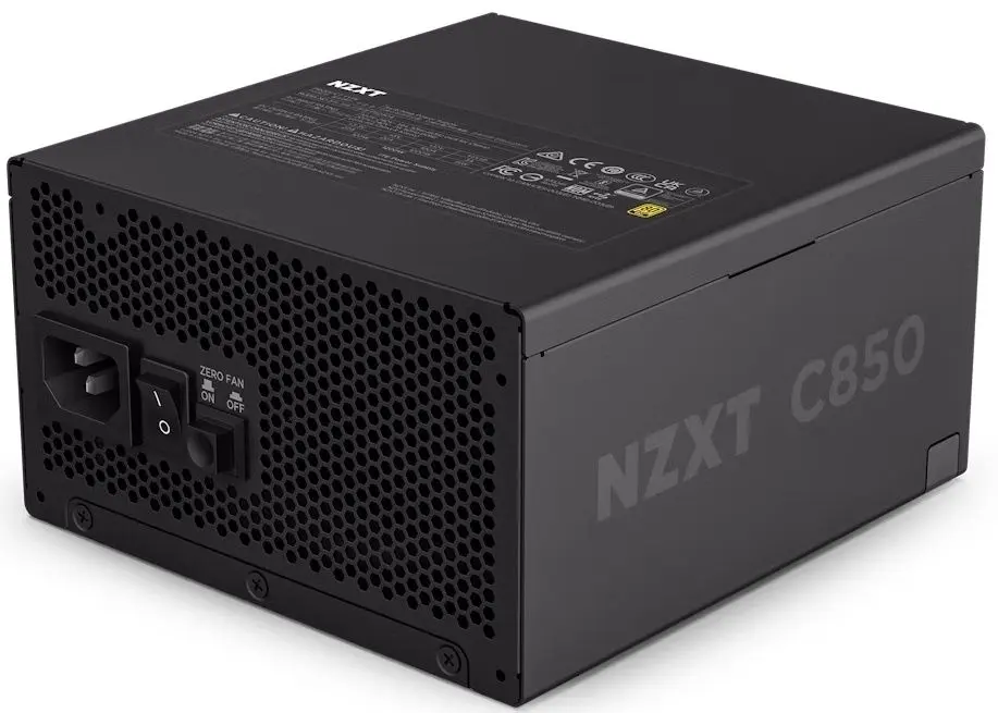 Блок питания NZXT C850 Gold ATX 3.1 PA-8G2BB-EU 850W (Matte Black)