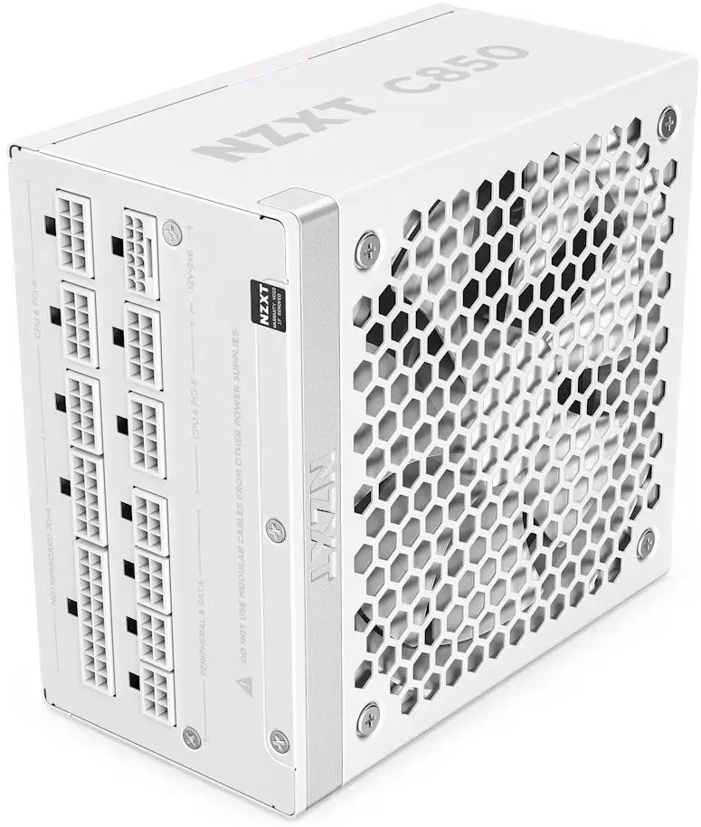 Блок питания NZXT C850 Gold ATX 3.1 PA-8G2BW-EU (Matte White)