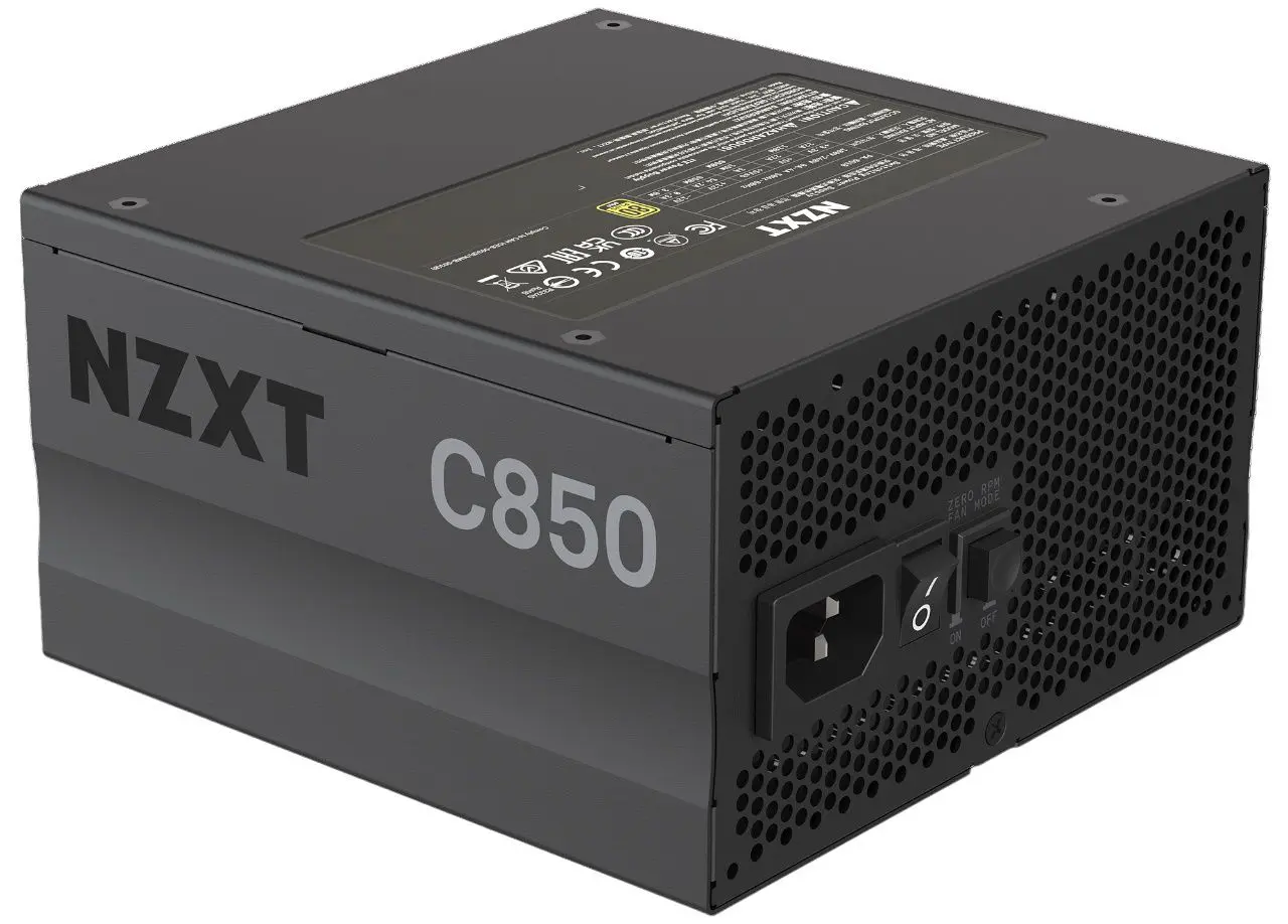 Блок питания NZXT C850 Gold PA-8G1BB-EU 850W (Black)