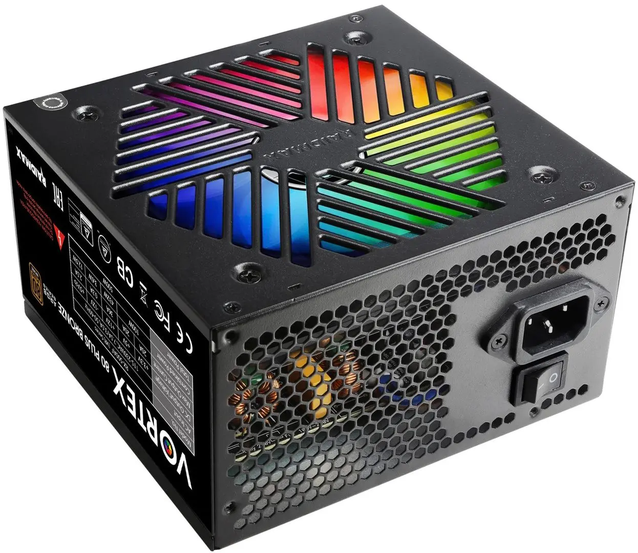 Sursa de alimentare Raidmax Vortex 80 Plus Bronze RX-500AF-VR (Black) - 3