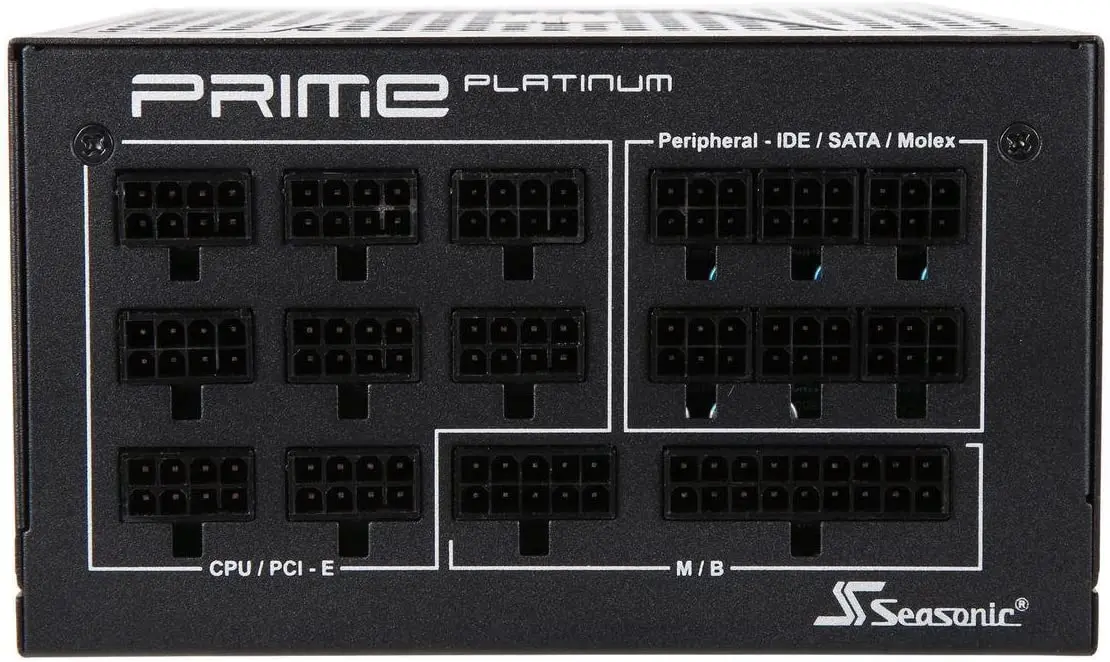 Блок питания Seasonic Prime ATX1300W SSR-1300PD 80+ Platinum (Black)