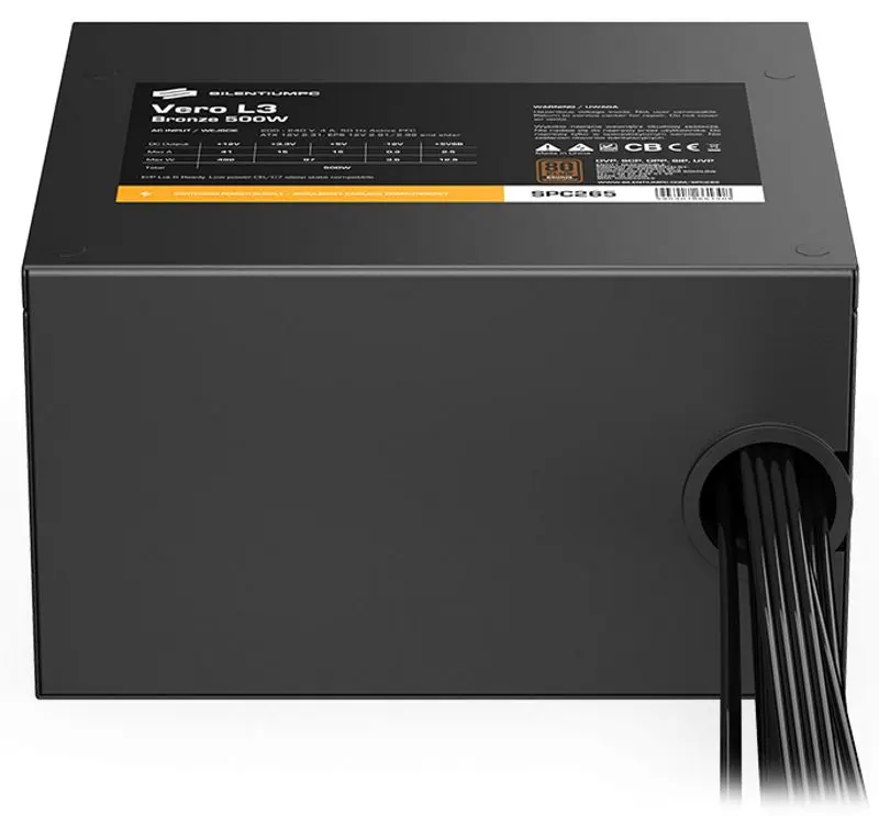 Sursa de alimentare SilentiumPC Vero L3 Bronze 500W (Black) - 8