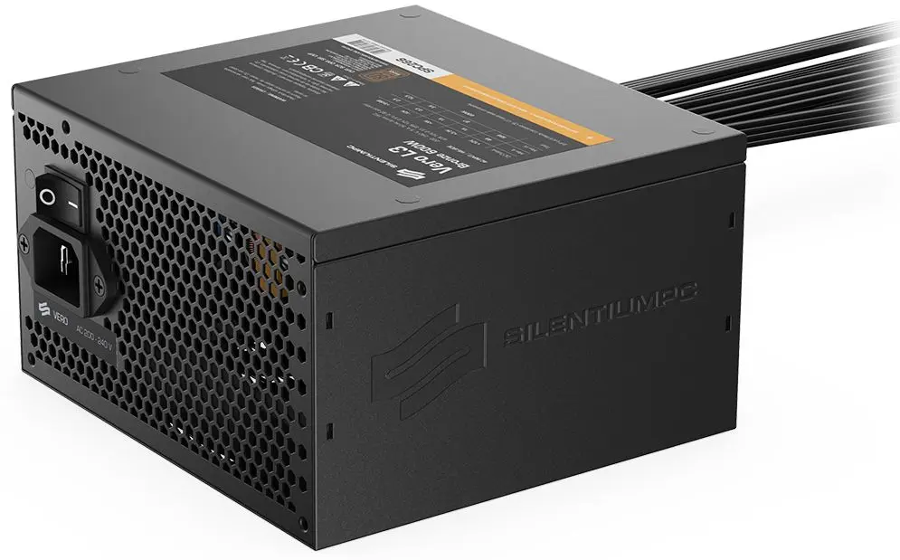 Блок питания SilentiumPC Vero L3 Bronze 600W (Black) - 2