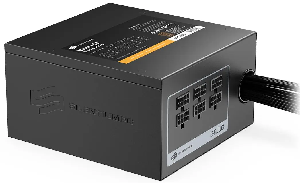 Блок питания SilentiumPC Vero M3 Bronze 700W (Black) - 4