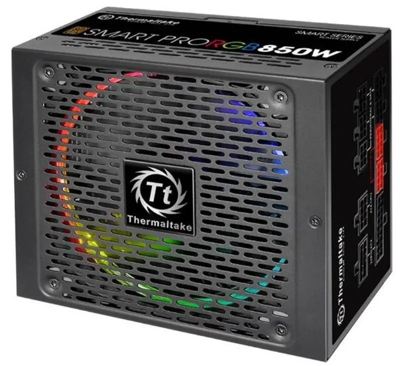 Блок питания Thermaltake Smart Pro RGB 850W Black (PS-SPR-0850FPCBEU-R)