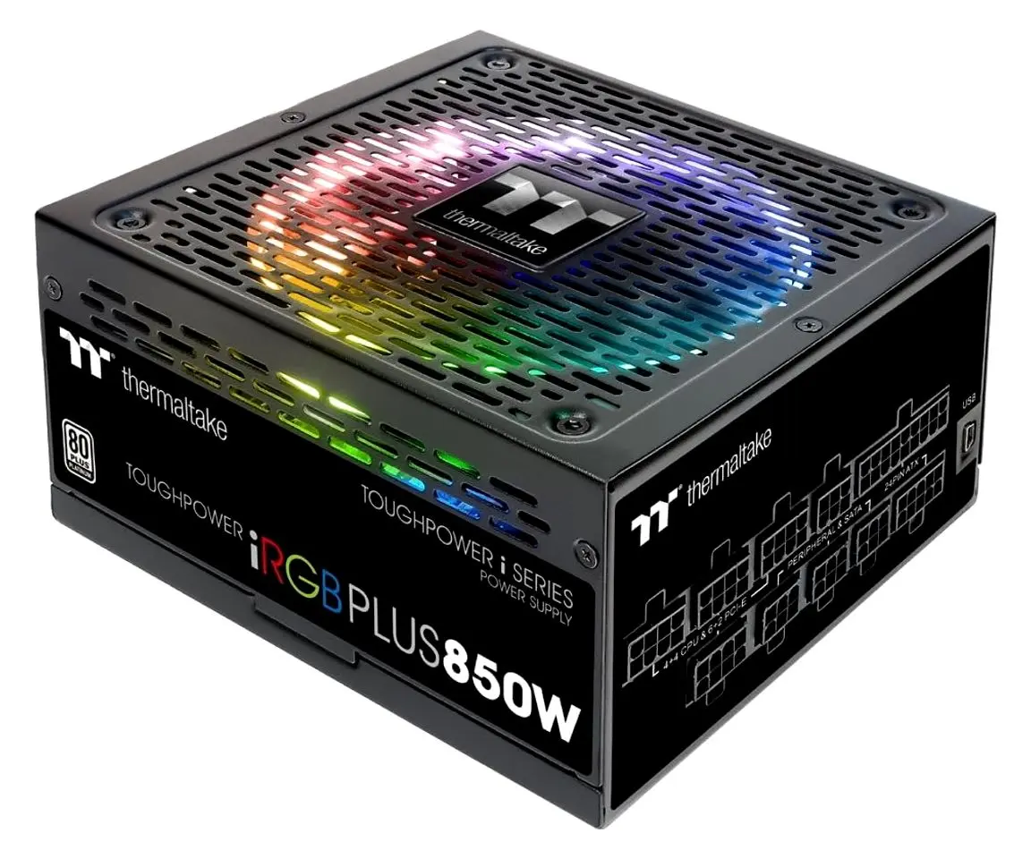 Блок питания Thermaltake Toughpower iRGB Plus 850W Platinum (PS-TPI-0850F2FDPE-1)