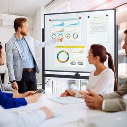 Магнитная доска Costway CB10566BK (Black) Thumb