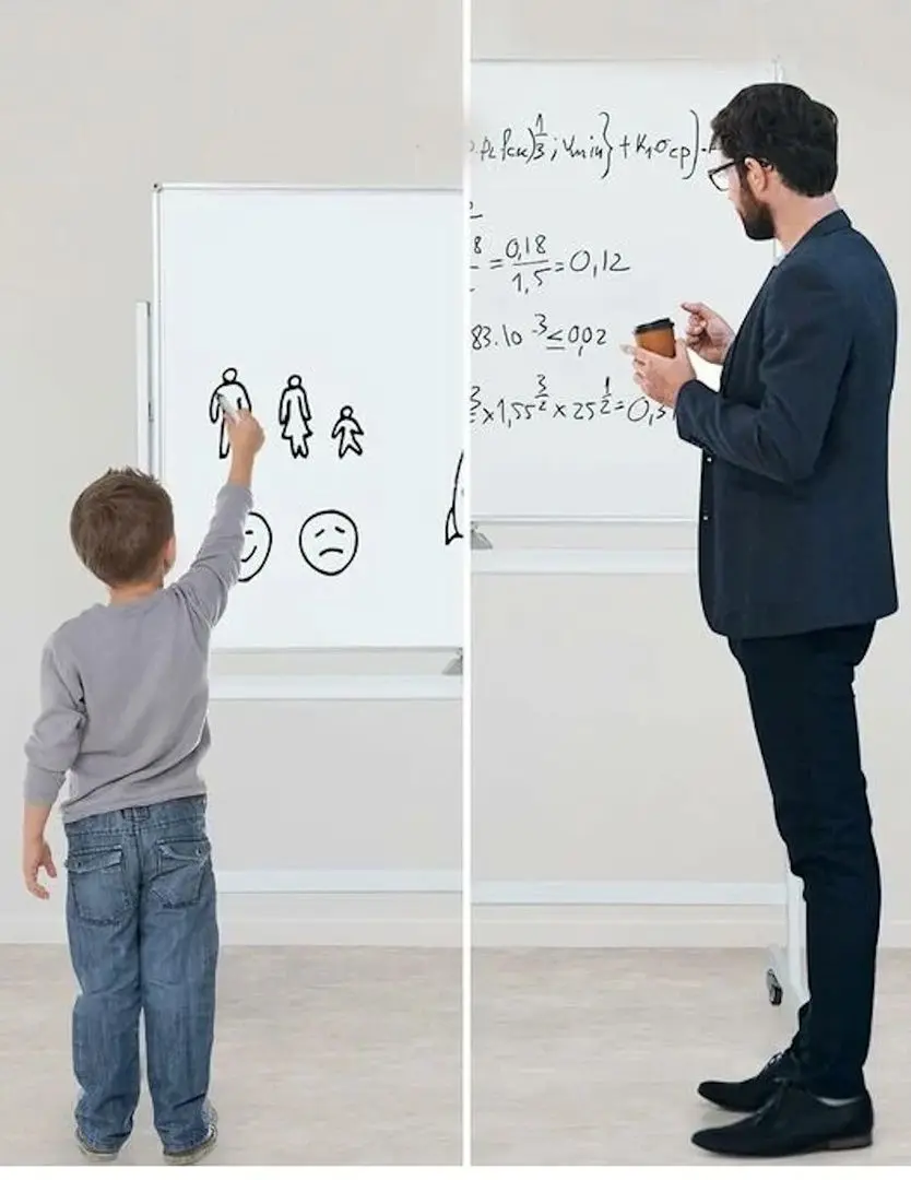 Tabla magnetica Costway CB10566WH (White)