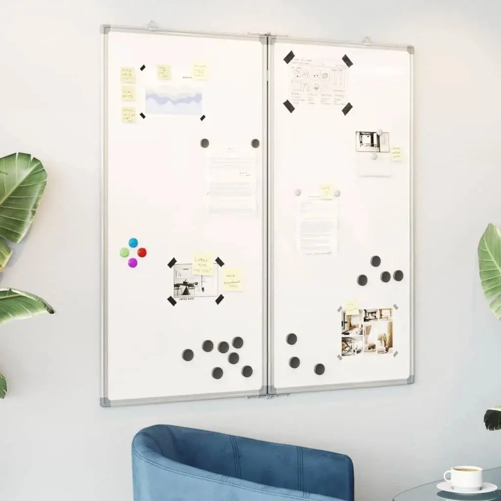 Складная магнитная доска VidaXL 4005351 (White)