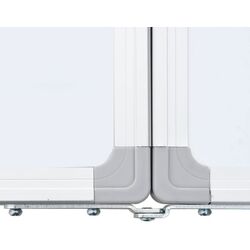 Tabla magnetica pliabila VidaXL 4005360 (White) Thumb