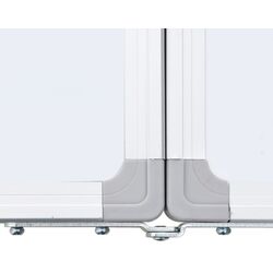 Tabla magnetica pliabila VidaXL 4005363 (White) Thumb