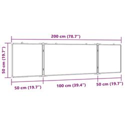 Складная магнитная доска VidaXL 4005367 (White) Thumb