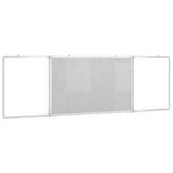 Tabla magnetica pliabila VidaXL 4005368 (White) Thumb