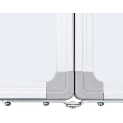 Tabla magnetica pliabila VidaXL 4005368 (White) Thumb