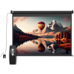 Ecran de proiectie Homcom 001-004V90BK (Black)