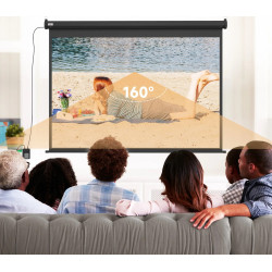 Ecran de proiectie Homcom 001-004V90BK (Black) Thumb