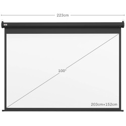 Проекционный экран Homcom 001-005V90BK (Black) Thumb