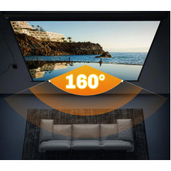 Проекционный экран Homcom 001-006V90BK (Black) Thumb