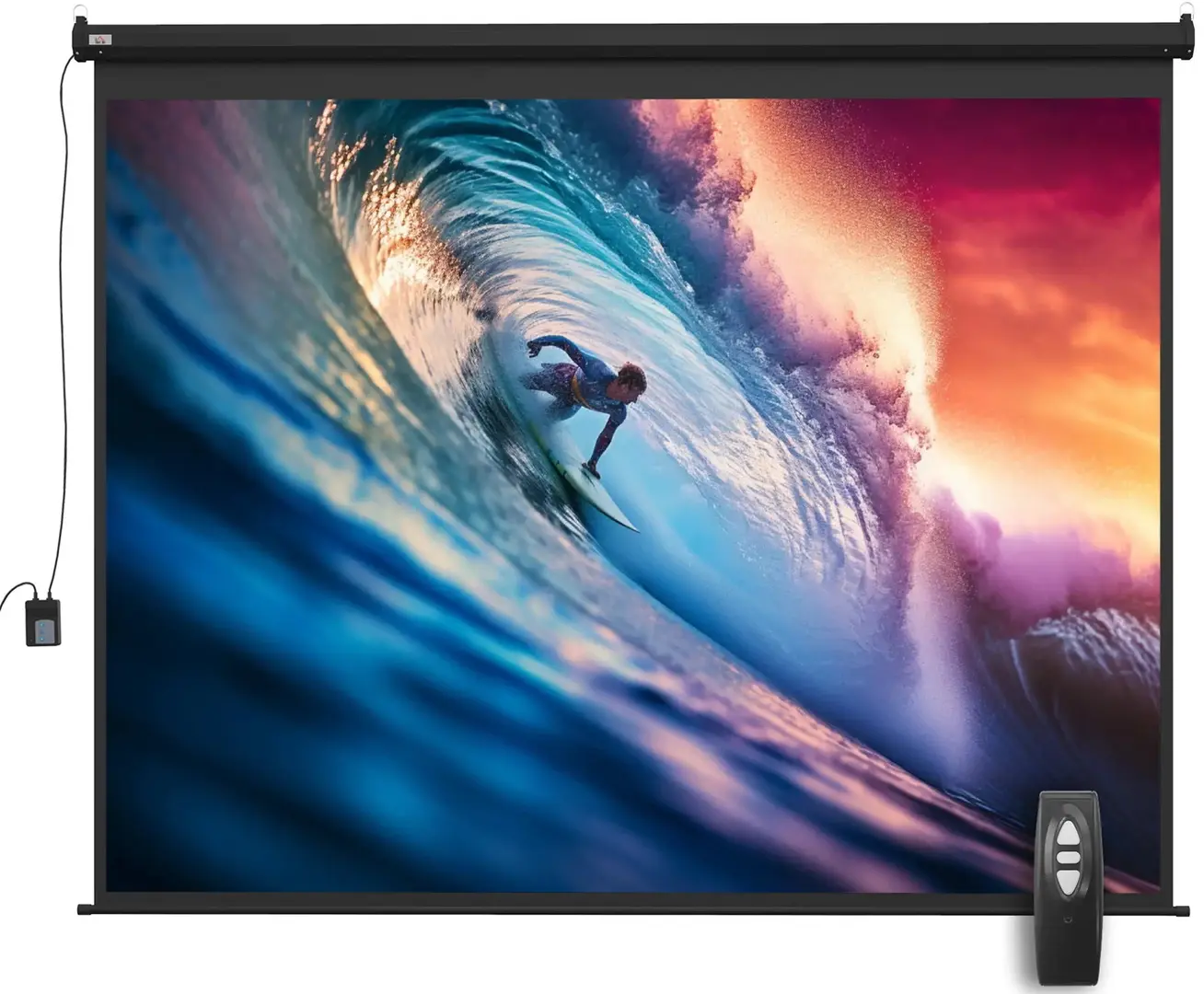 Проекционный экран Homcom 001-006V90BK (Black)