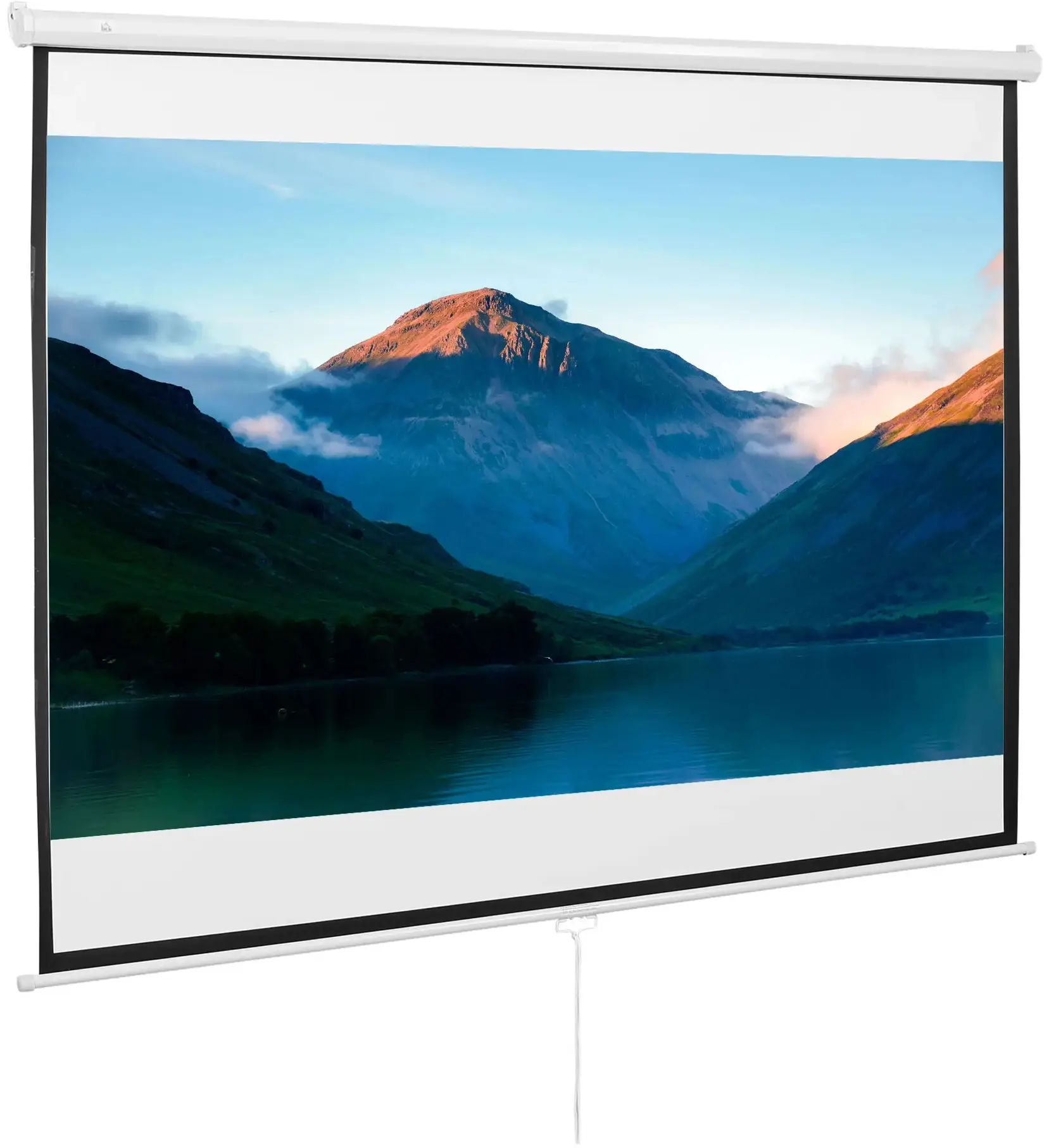 Ecran de proiectie Homcom 001-010 (White/Black) - 2