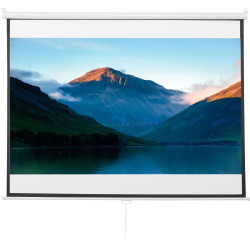 Ecran de proiectie Homcom 001-010 (White/Black)