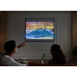 Ecran de proiectie Homcom 001-010 (White/Black) Thumb