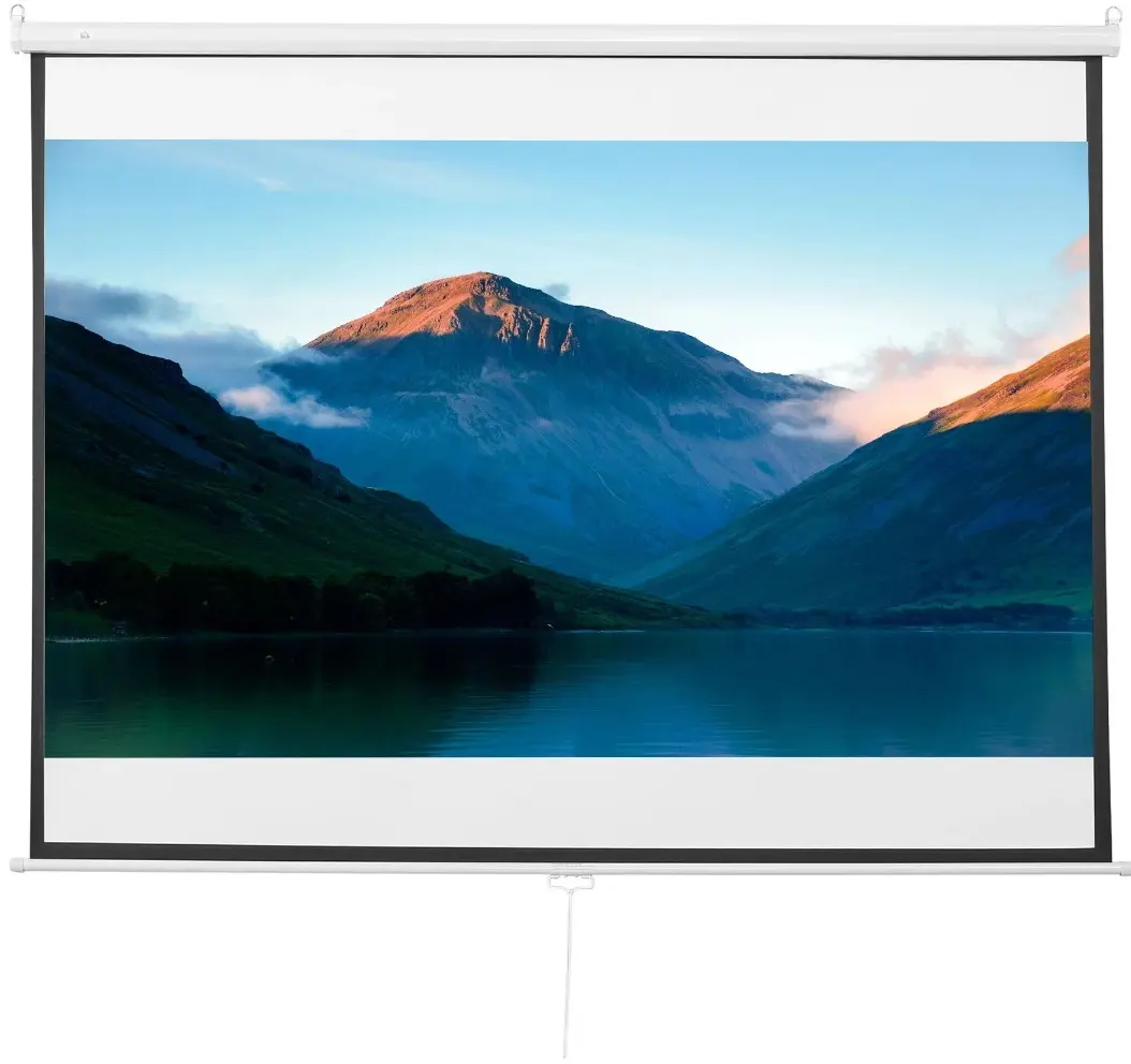 Ecran de proiectie Homcom 001-010 (White/Black)