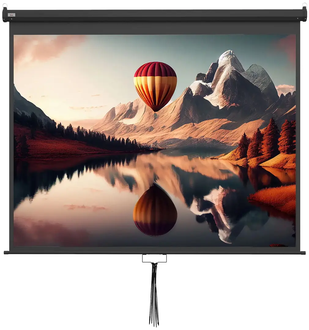 Ecran de proiectie Homcom 001-010V00BK (Black/White)