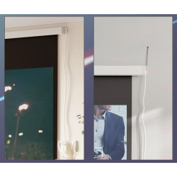 Ecran de proiectie Homcom 001-015V91WT (White) Thumb