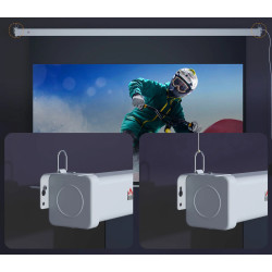 Ecran de proiectie Homcom 001-015V92WT (White) Thumb