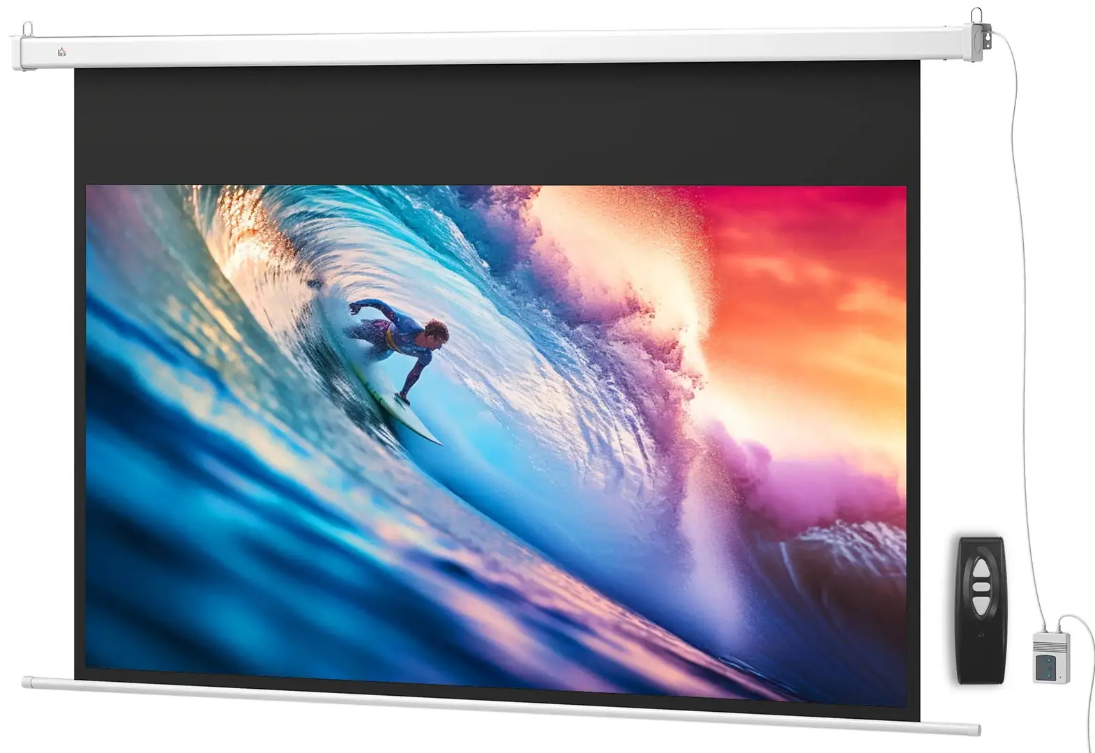 Ecran de proiectie Homcom 001-015V92WT (White)