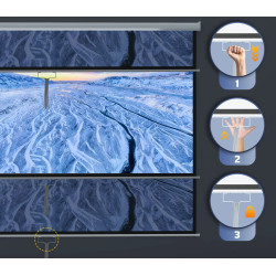 Проекционный экран Homcom 001-017V00WT (White) Thumb