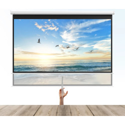 Ecran de proiectie Homcom 001-017V01WT (White) Thumb