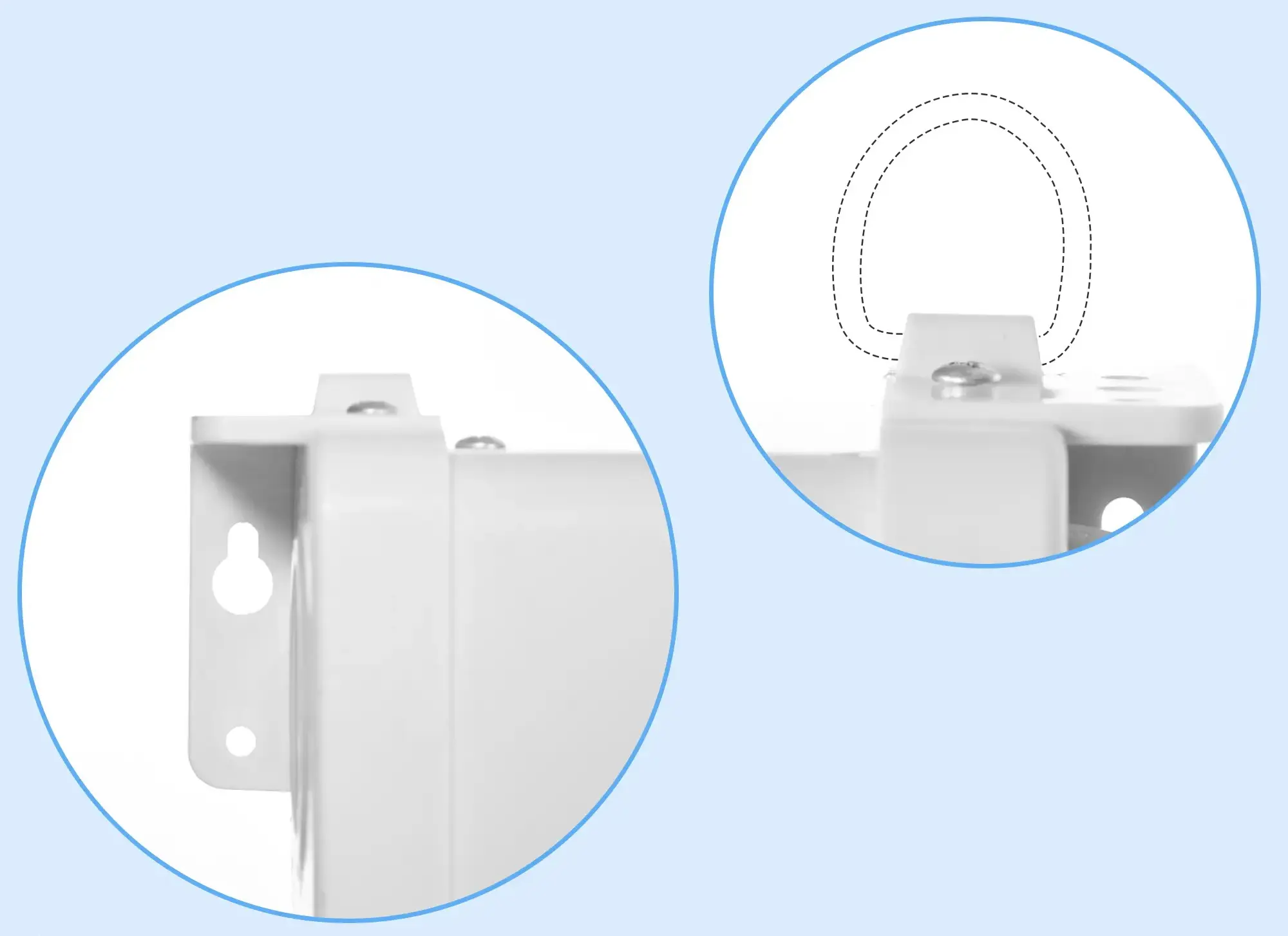 Ecran de proiectie Homcom 001-017V01WT (White) - 5