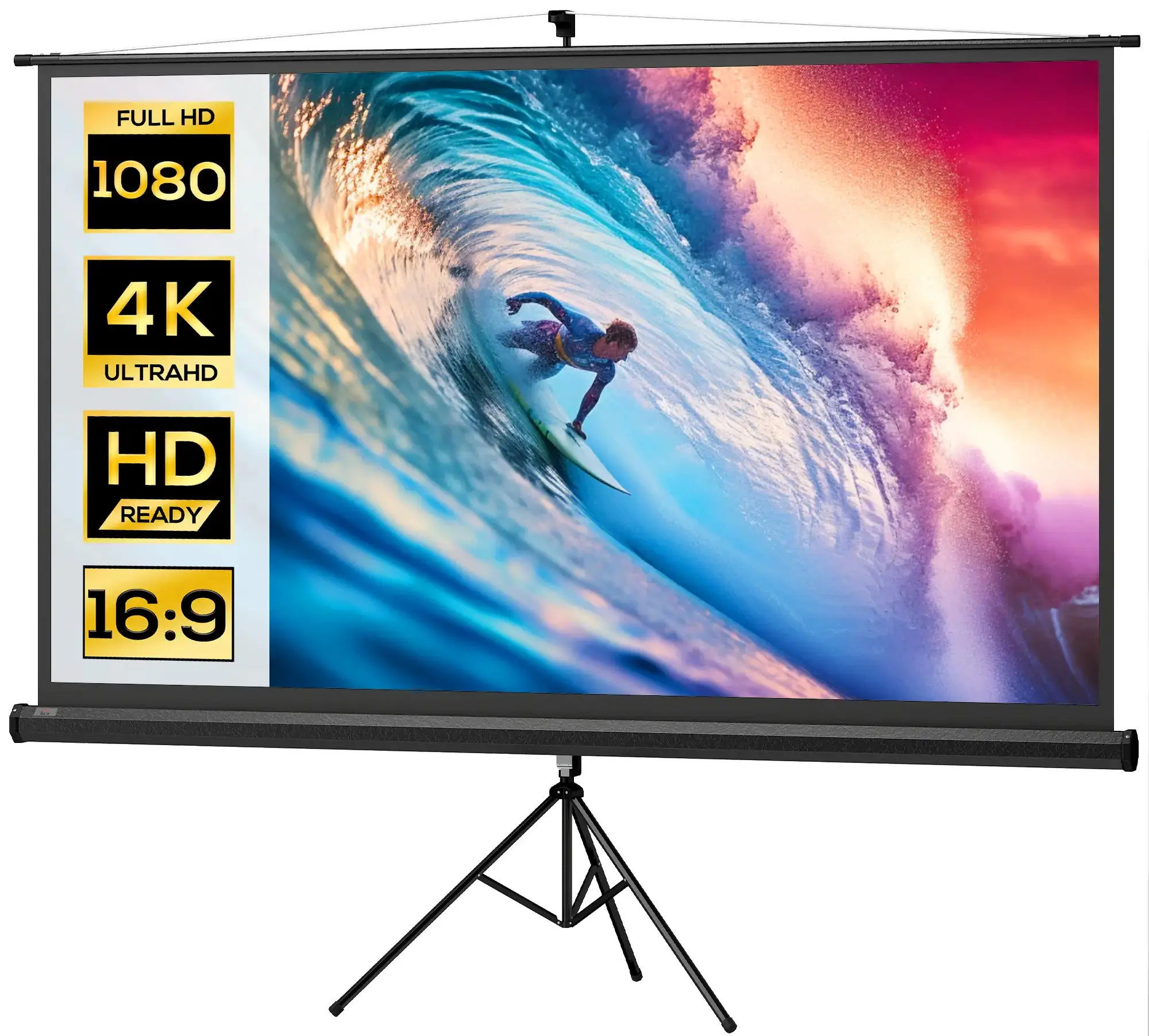 Проекционный экран Homcom 001-019V00BK (Black) - 2