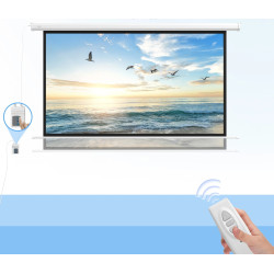 Ecran de proiectie Homcom 001-021V90WT (White) Thumb