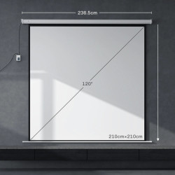 Проекционный экран Homcom 001-024V92WT (White) Thumb