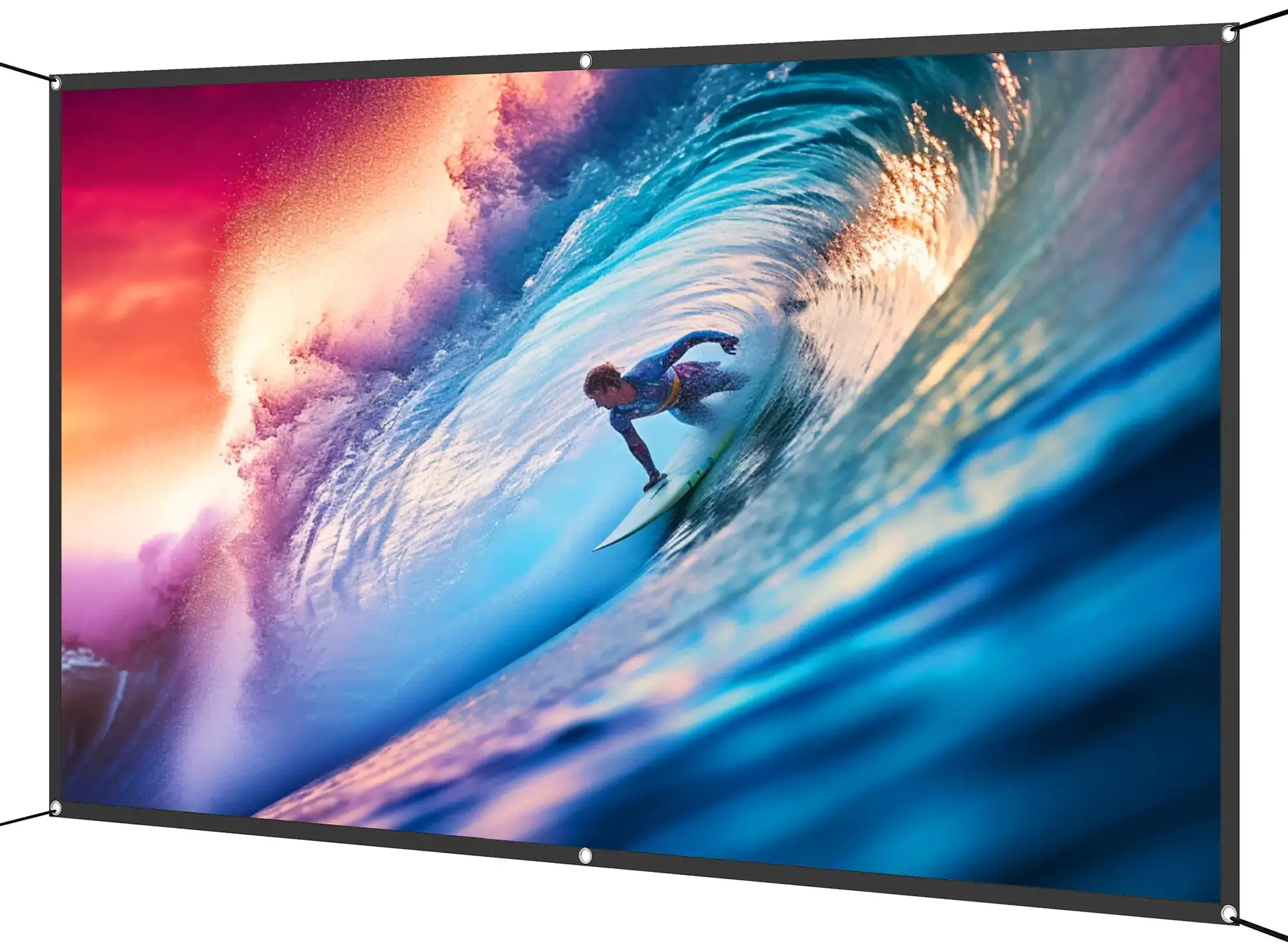 Проекционный экран Homcom 001-025V00WT (White) - 2