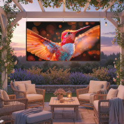 Проекционный экран Homcom 001-025V00WT (White) Thumb