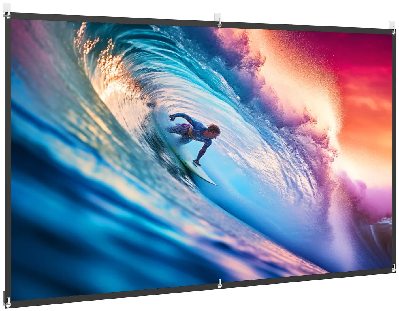 Проекционный экран Homcom 001-025V00WT (White)