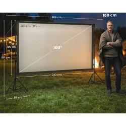 Проекционный экран Homcom 001-026V00BK (Black) Thumb