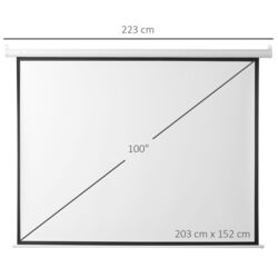 Ecran de proiectie Homcom 001-005 (White) Thumb