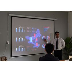 Ecran de proiectie Homcom 001-005 (White) Thumb