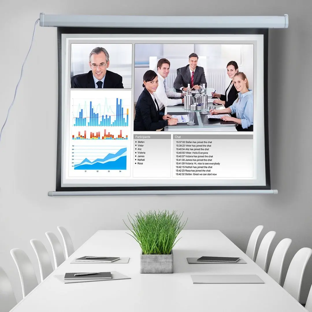 Проекционный экран Homcom 001-006 (White)