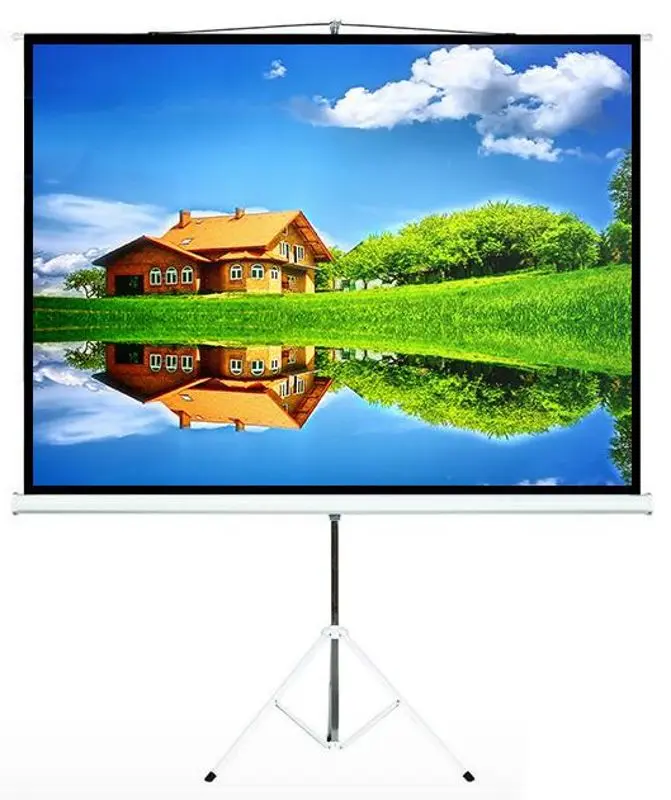 Проекционный экран Maclean MC-680 (White/Black)