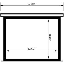 Проекционный экран Maclean MC-993 (White) Thumb