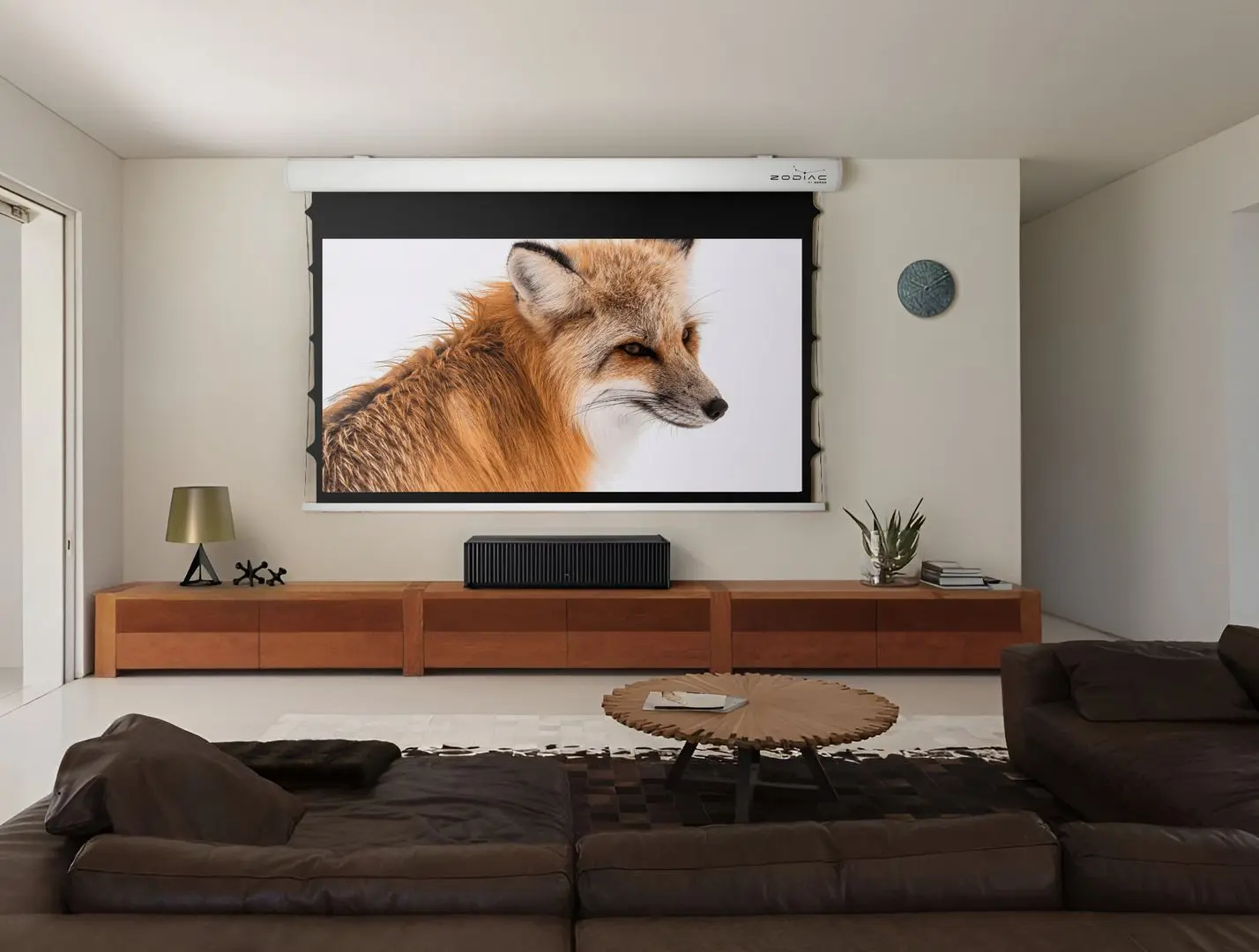 Ecran de proiectie Sopar Taurus Tensionato 5405ZT (White)