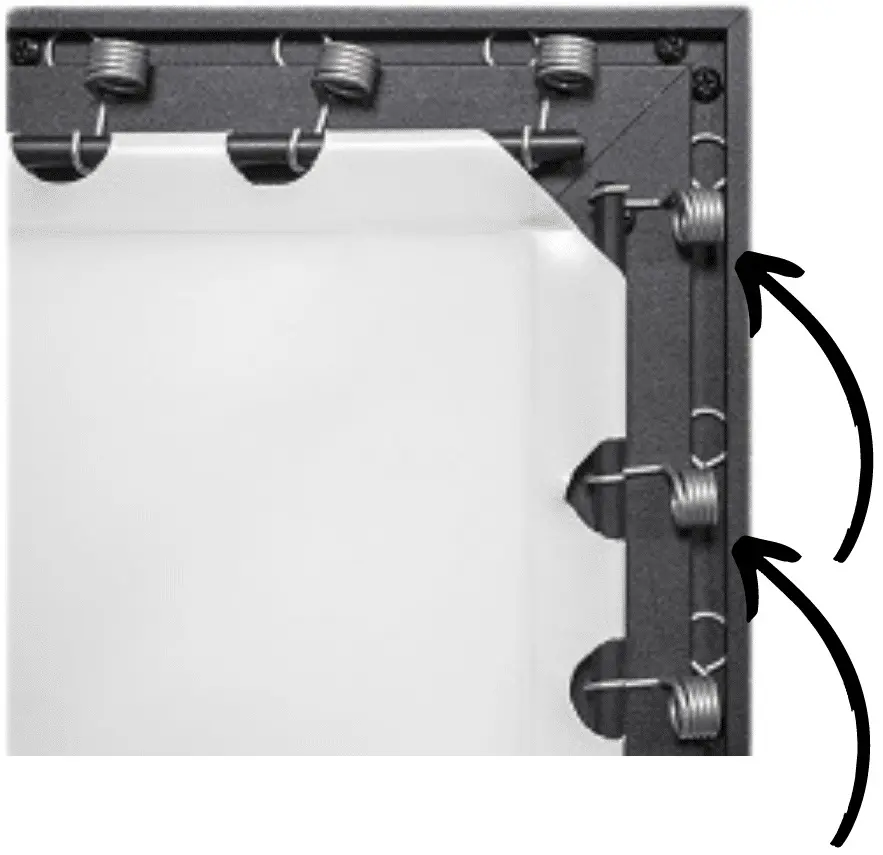 Ecran de proiectie Sopar Virgo 8302VC-RN (Black)