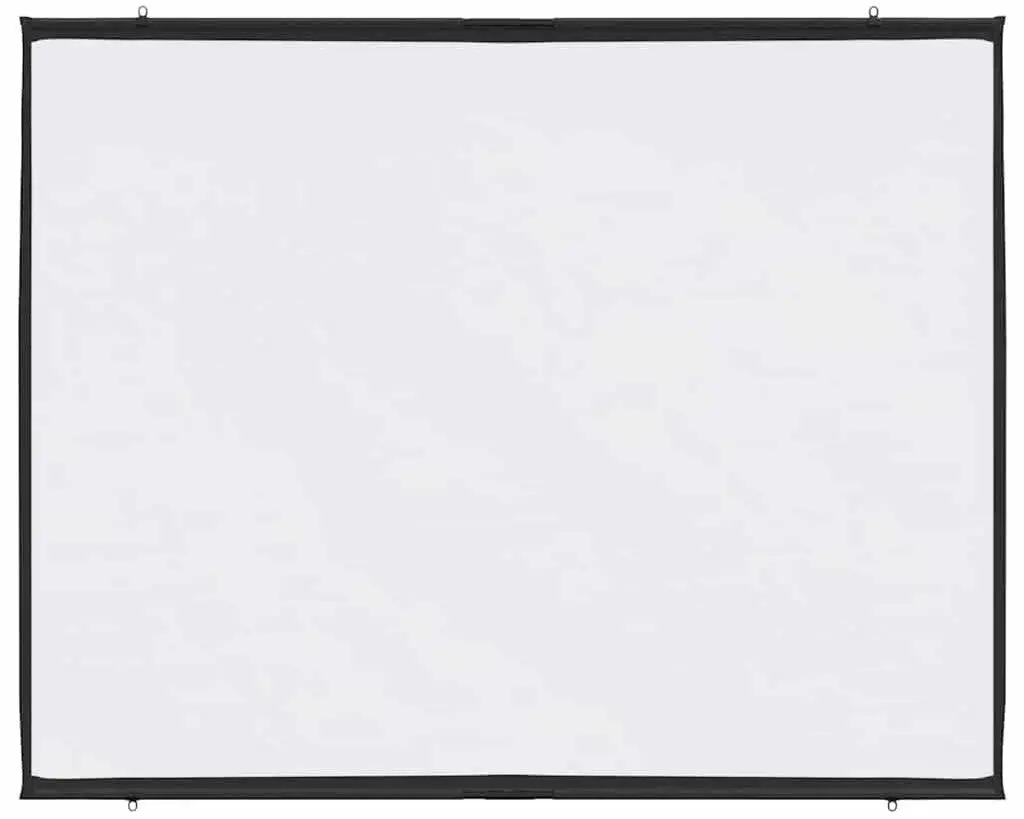 Ecran de proiectie VidaXL 4101025 (White/Black)