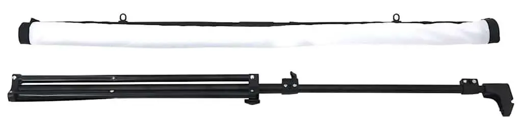 Ecran de proiectie VidaXL 4101040 (White/Black)